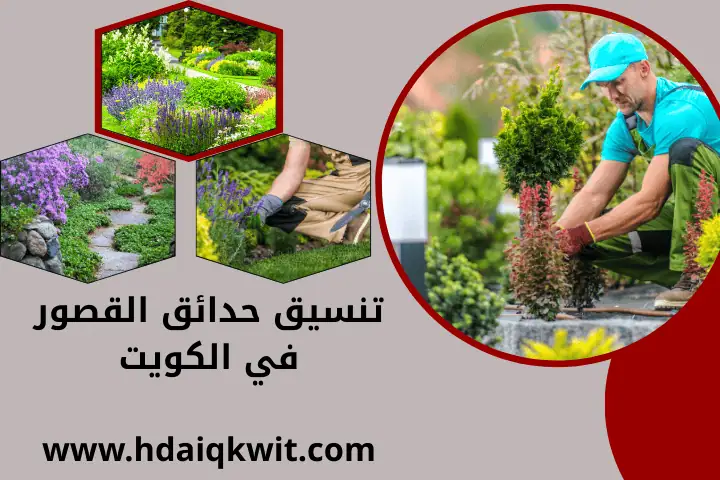 شركة تنسيق حدائق القصور