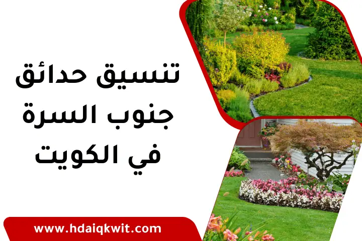تنسيق حدائق جنوب السرة