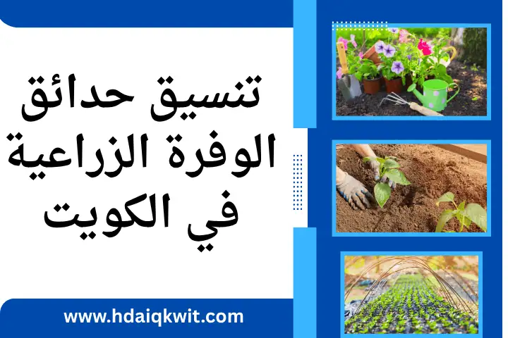 فني تنسيق حدائق الوفرة الزراعية