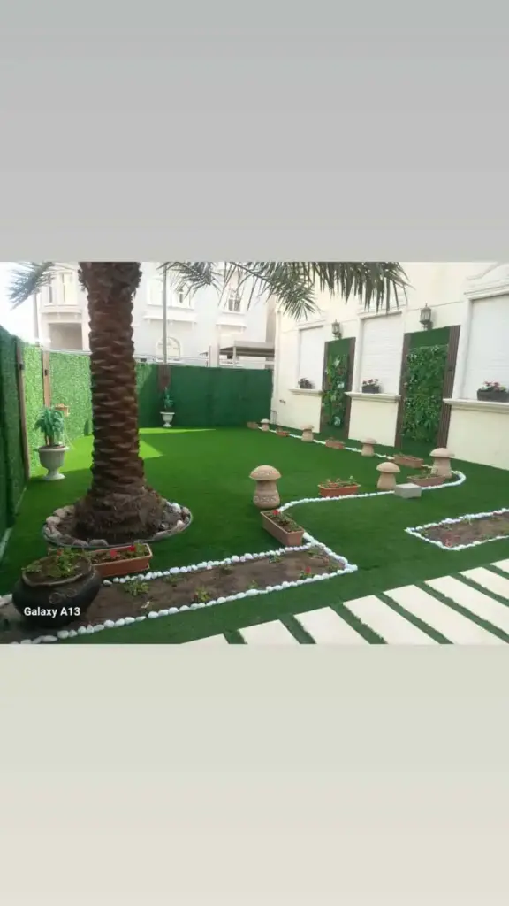 تنسيق حدائق الكويت 35 ثيل صناعي الكويت 1